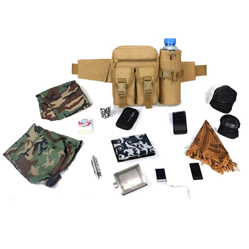2024 Outdoor Essentials: Tactical Nylon Waist Pack