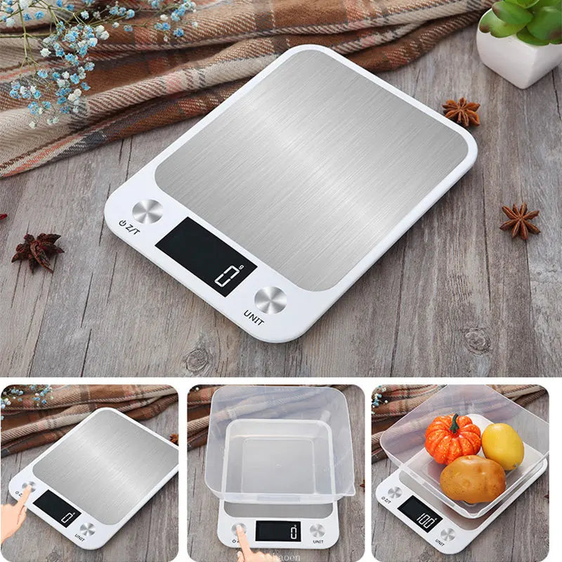 Precision at Your Fingertips! Kitchen Scale 15Kg/1g - Ideal for Cooking and Baking
