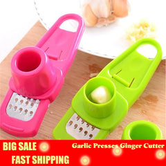 Elevate Your Culinary Experience with Our Stainless Steel PP Garlic Press!