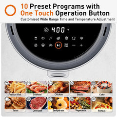 Culinary Marvel: Joyoung 5.8 Qt Digital Air Fryer with 10 Programs